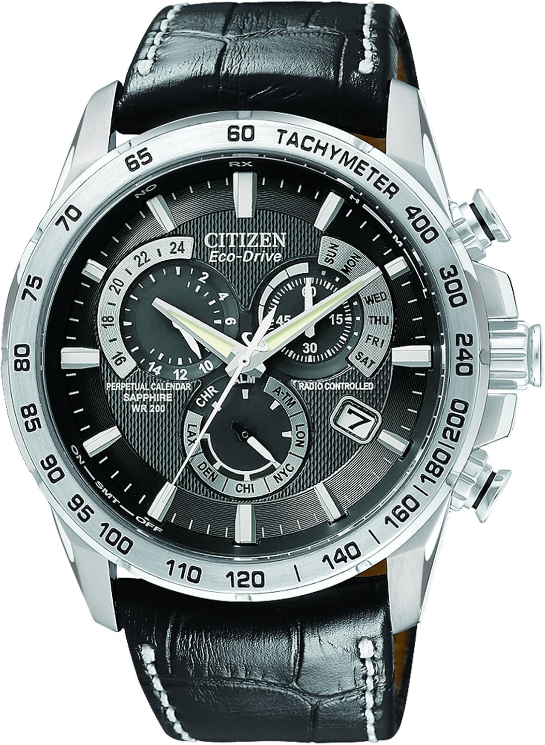 Citizen Eco-Drive Perpetual Chrono A.T – widok z przodu