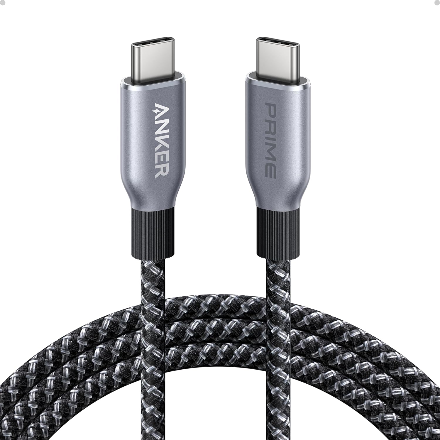 Anker Prime Kabel USB C na USB C, 240 W, czarny