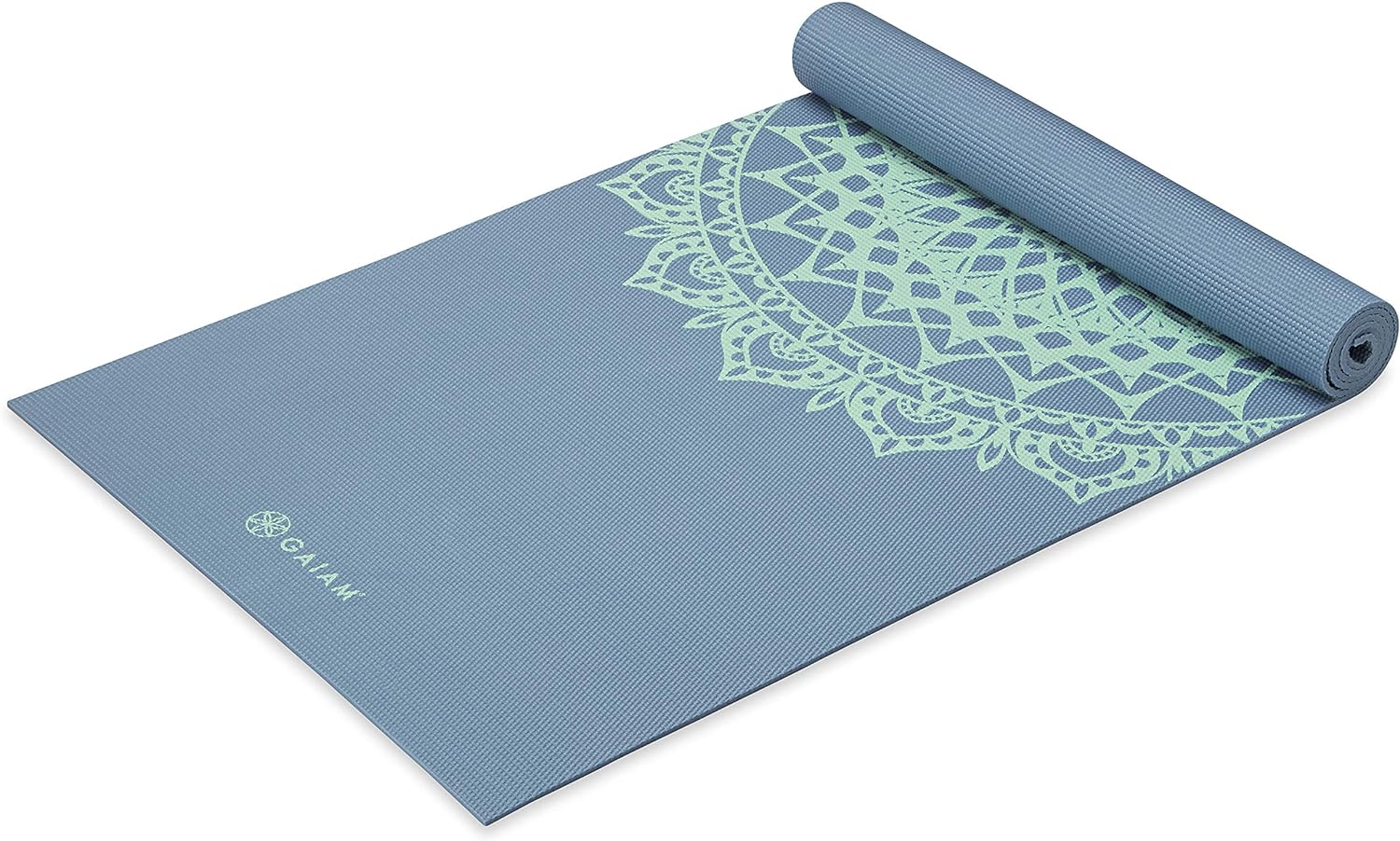 Mata do jogi Gaiam w kolorze Cool Mint Point