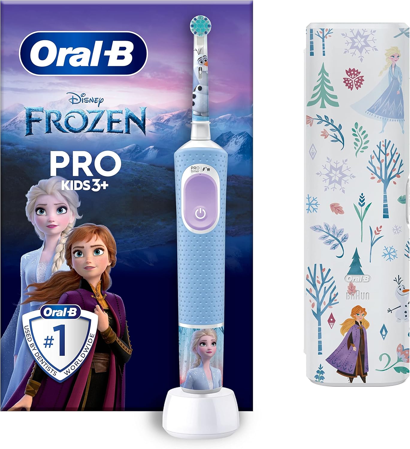 Elektryczna szczoteczka Oral-B Pro Kids Kraina Lodu