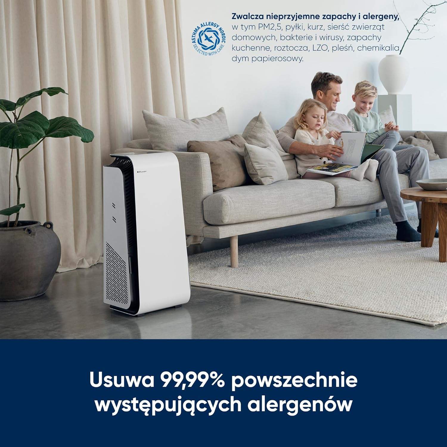 Blueair HealthProtect 7370i boczne ujęcie