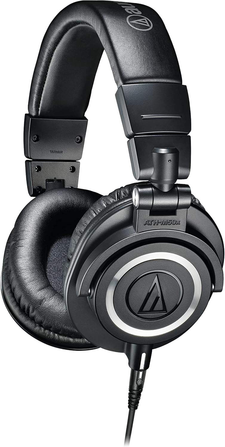 Audio-Technica M50x - Słuchawki Monitorowe z wyjątkową jakością dźwięku