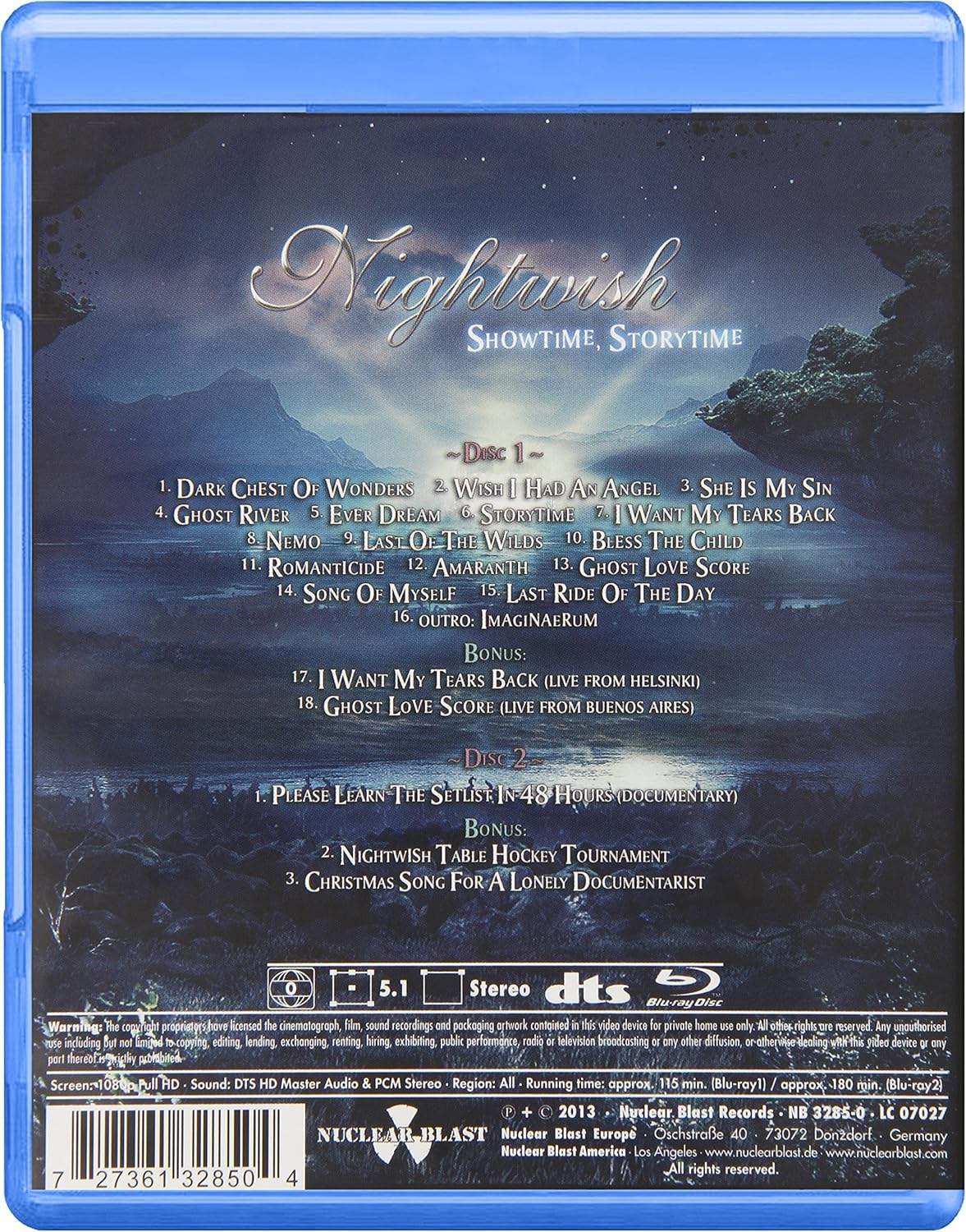 Zespół Nightwish na scenie