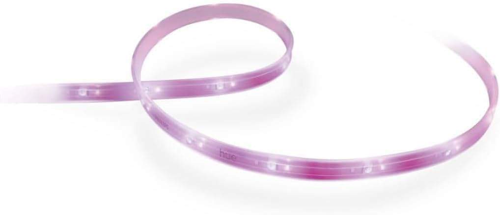 Philips Hue Lightstrip w aranżacji salonu