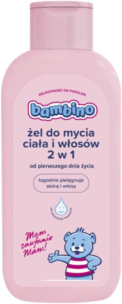 Bambino Żel do mycia ciała i włosów 2w1