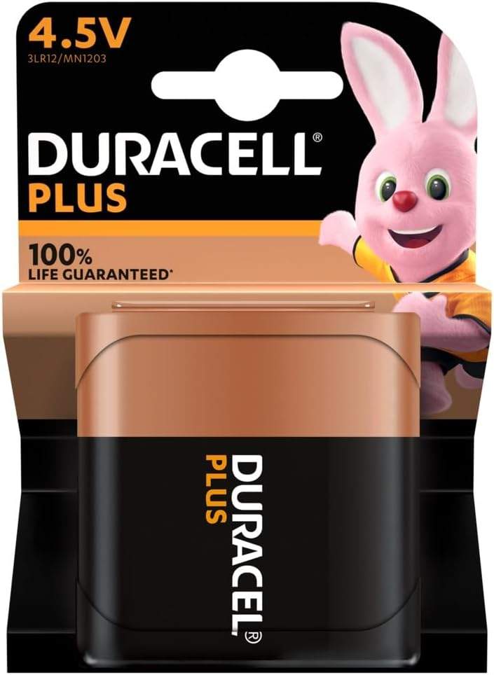 Bateria Duracell Plus 4.5V w poręcznym opakowaniu