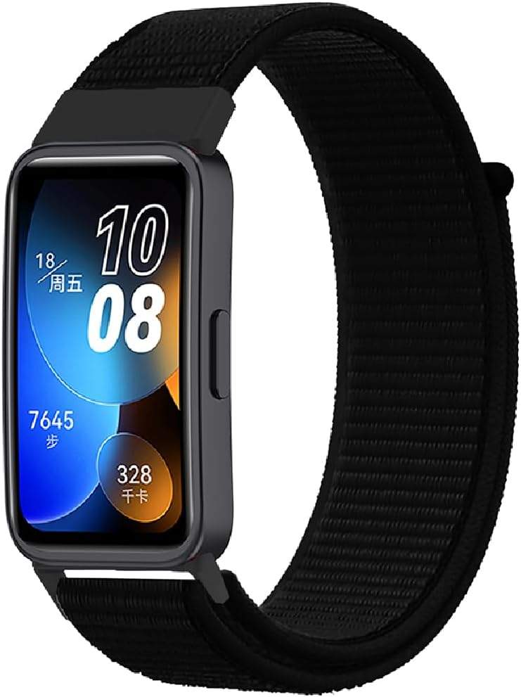 Nylonowy pasek do Huawei Band 8 i 9 w kolorze niebieskim