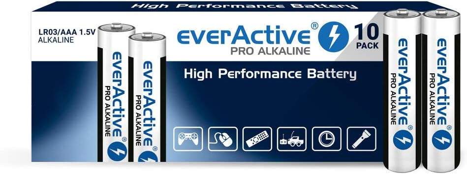 Everactive Pro EV03S10P Zestaw Baterii AAA