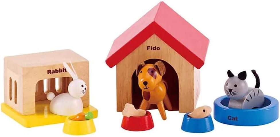 Hape Family Pets – pies, kot i królik