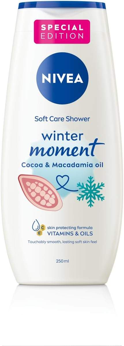 NIVEA Winter Moment żel pod prysznic z olejem makadamia