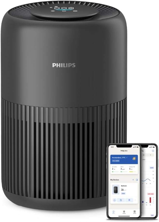 Philips Oczyszczacz Powietrza Serii 900 w kolorze antracytowym