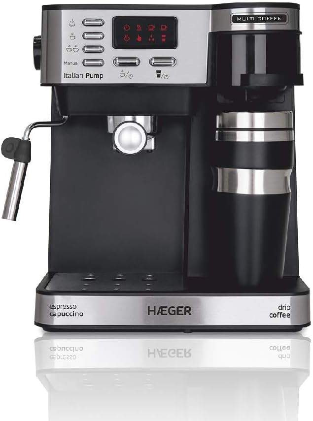 HAEGER Multi Coffee - Ekspres do kawy z wyświetlaczem LED