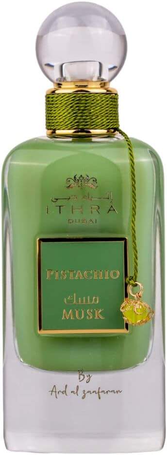 Luksusowa butelka perfum Pistachio Ithra Musk