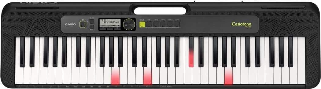 Casio Casiotone Keyboard podświetlane klawisze