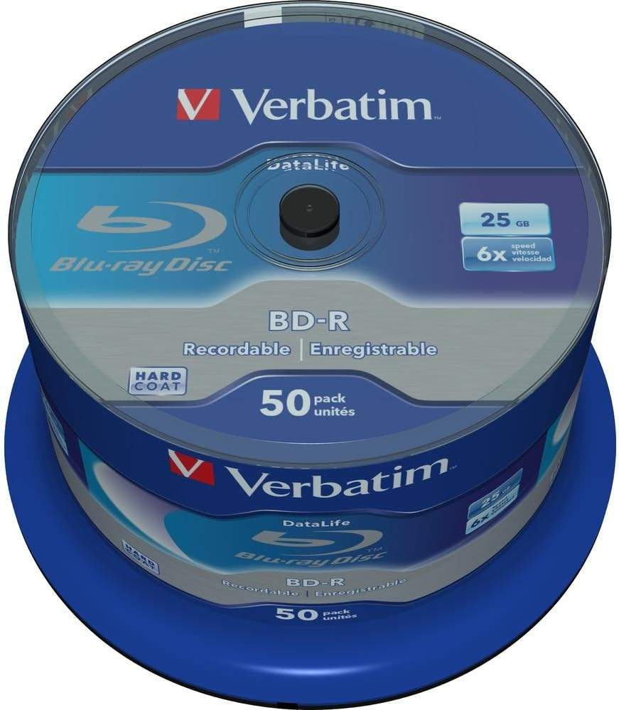 Płyty Verbatim BD-R 25GB