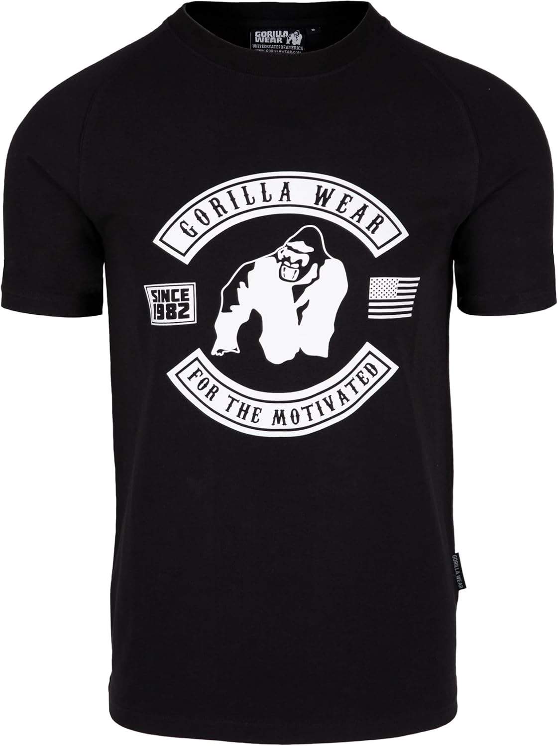 Gorilla Wear Tulsa T-shirt - Czarna koszulka z logo marki