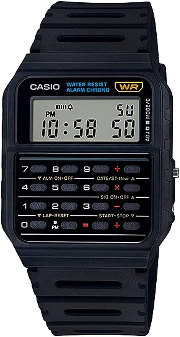 Casio Retro Zegarek dla Mężczyzn - Czarny