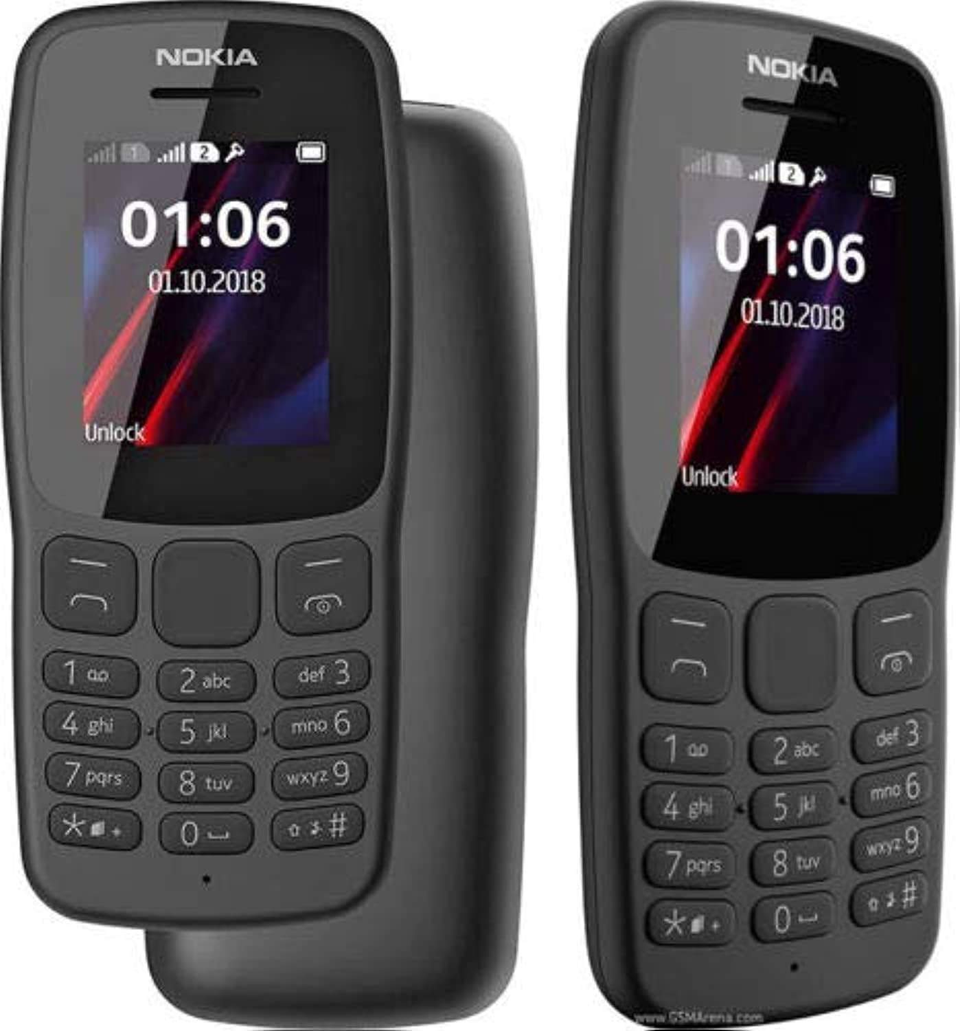 Nokia 106 Dual SIM - widok z przodu