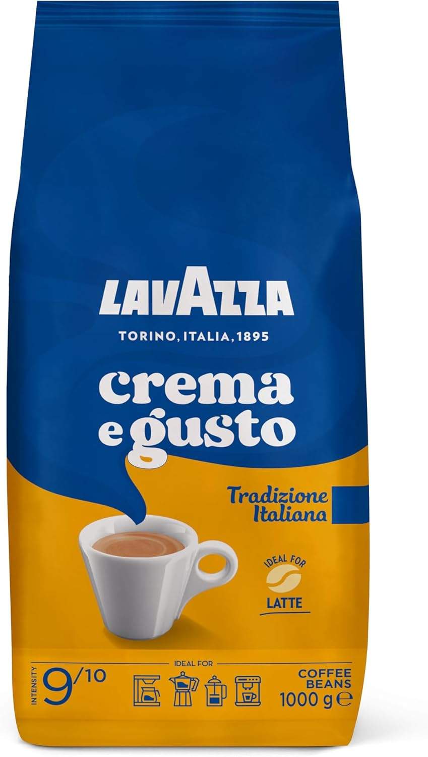 Lavazza Crema E Gusto Kawa - Włoska Tradycja w Każdym Ziarnie