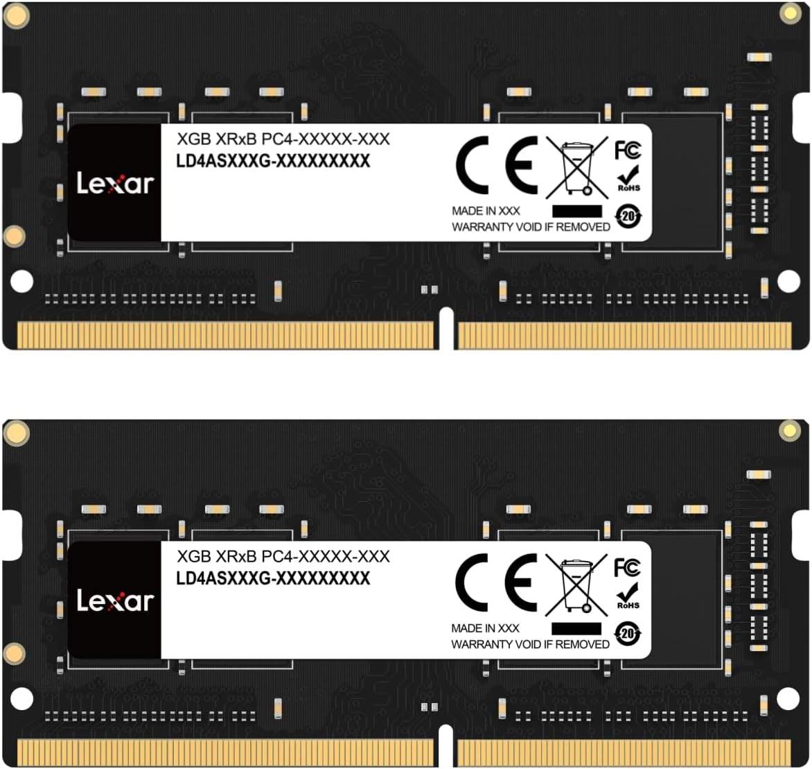 Zestaw pamięci RAM Lexar DDR4 16GB w opakowaniu