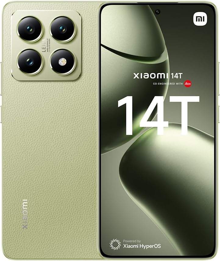 Xiaomi 14T w kolorze Lemon Green