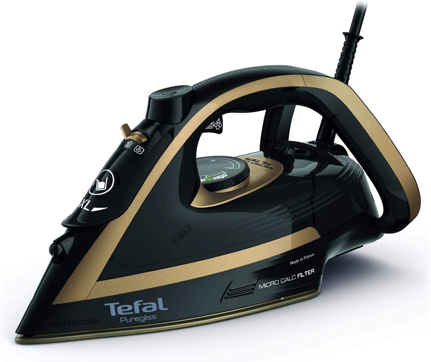 Żelazko Tefal Puregliss FV8064 – widok z boku