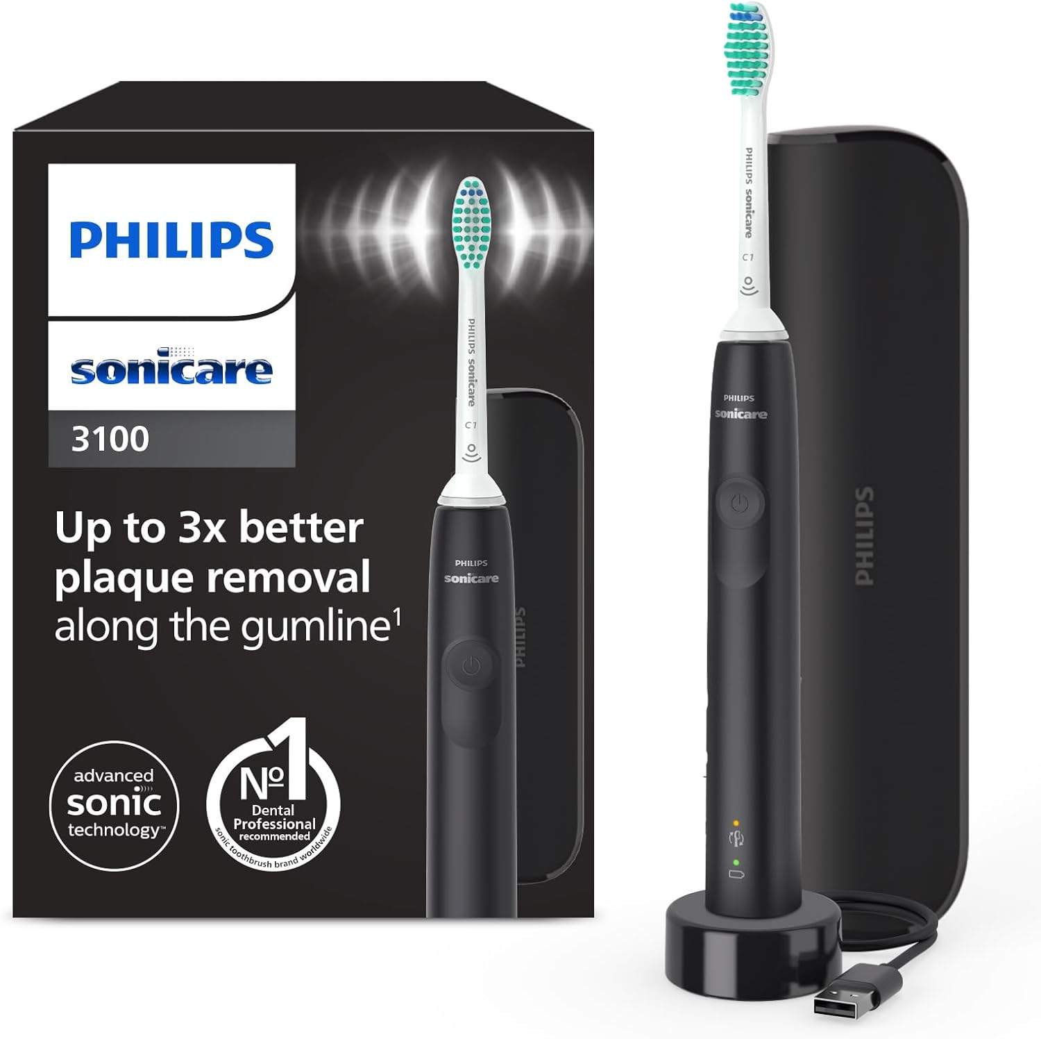 Philips Sonicare 3100 – Elektryczna Szczoteczka Soniczna