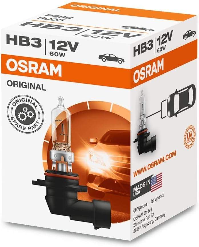 Żarówka OSRAM HB3 9005 w opakowaniu ochronnym