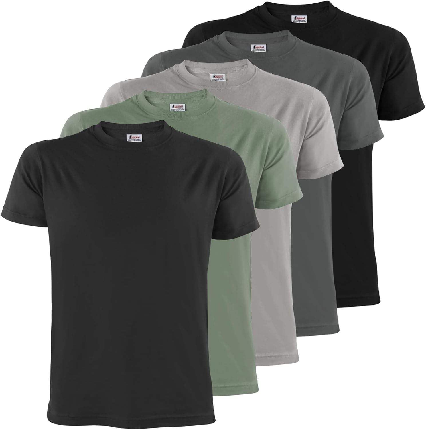 ALPIDEX T-shirt męski set 5 sztuk