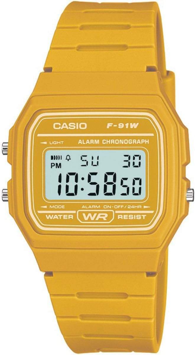 Casio F91WC – widok z przodu