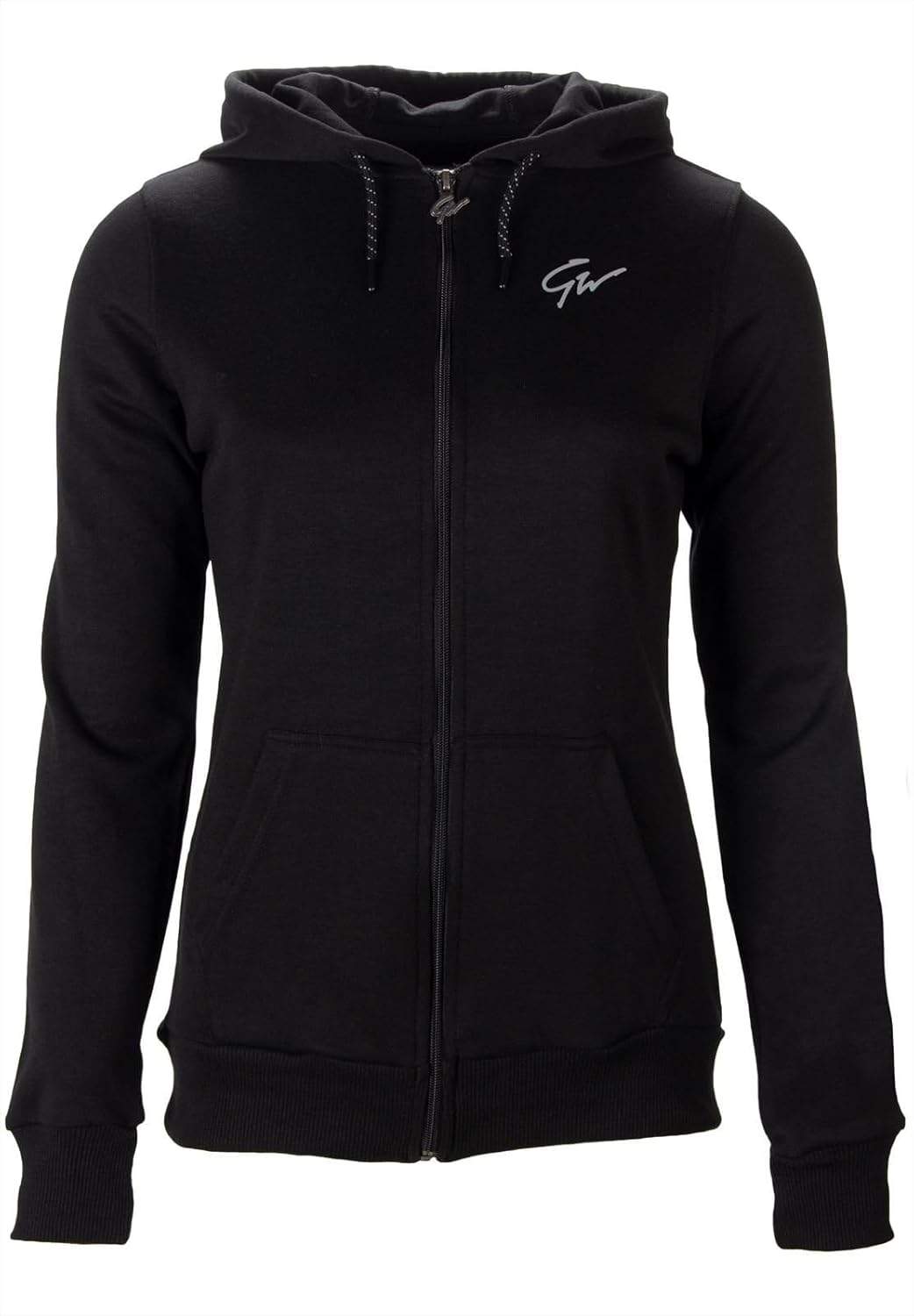 Gorilla Wear Bluza z kapturem Pixley Zipped Hoodie - Jasnozielony kolor