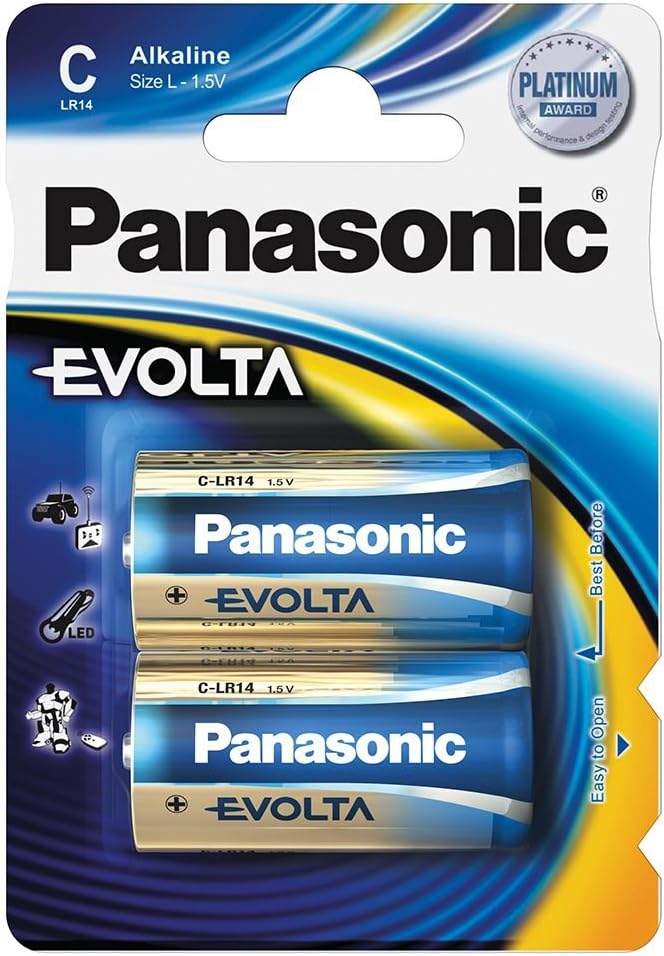 Baterie Panasonic Evolta C LR14EGE/2BP