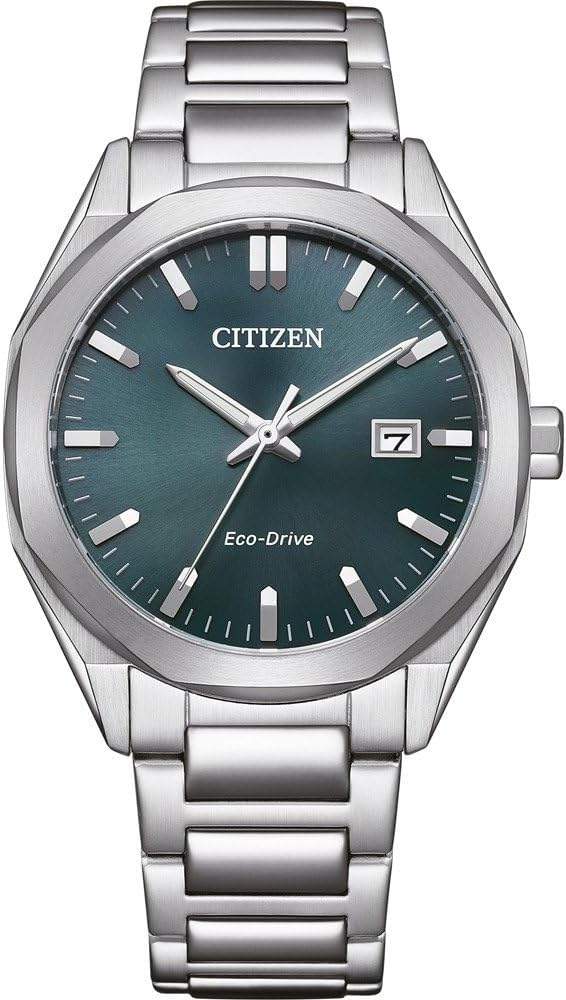 Zielony zegarek Citizen w eleganckim wydaniu