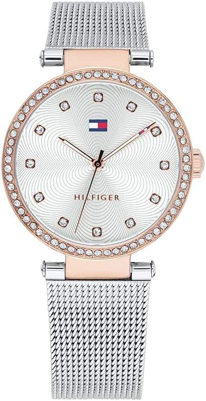 Elegancki Zegarek Tommy Hilfiger Damski 1782506 – Srebrny, 32 mm