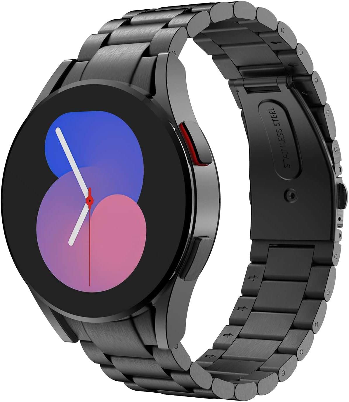 Pasek metalowy MoKo dla zegarków Samsung Galaxy Watch 7, 6, 5, 4