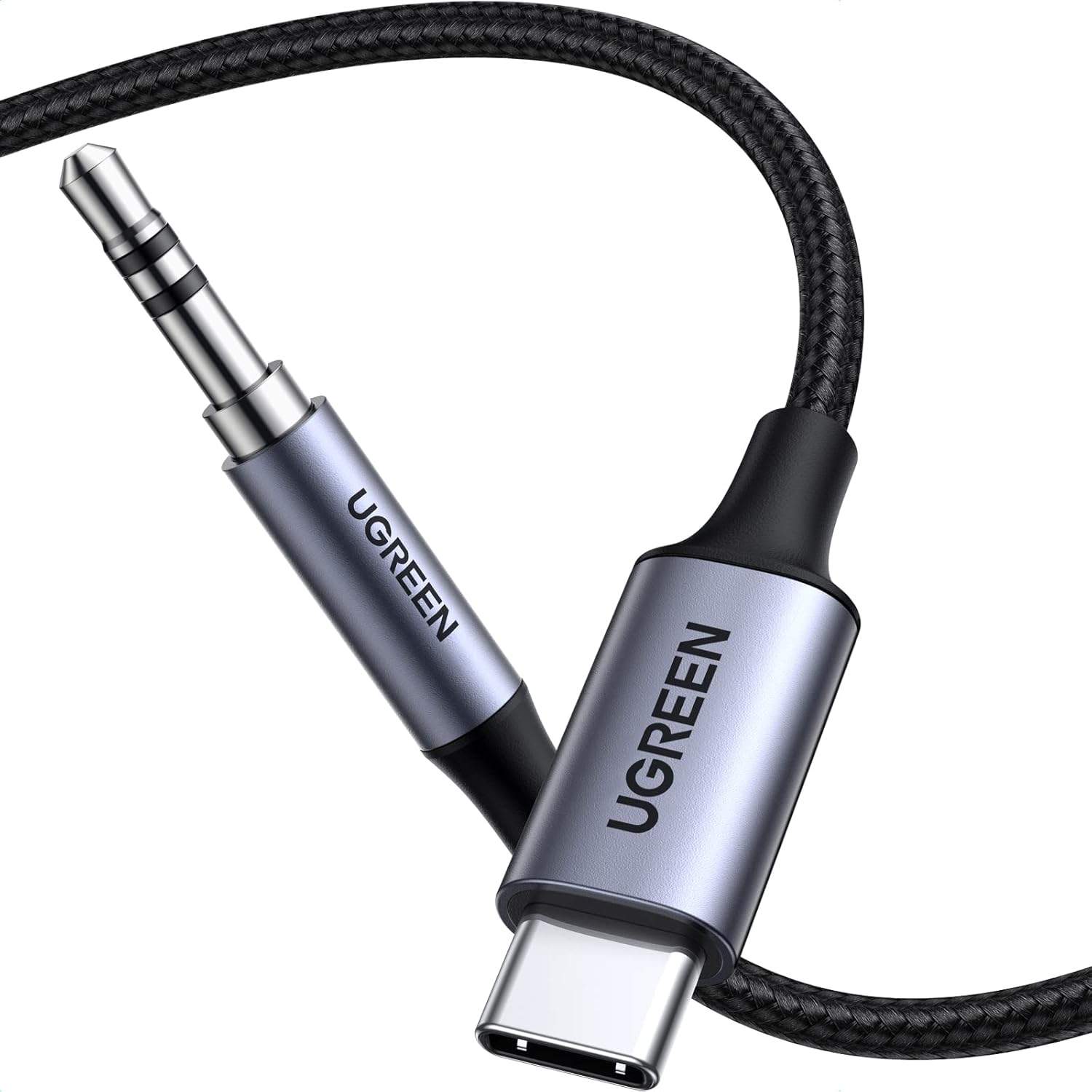 UGREEN Kabel USB C do 3.5 mm Aux z Układem DAC