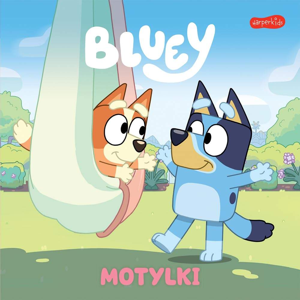 Bluey. Motylki. Moja czytanka – okładka książki