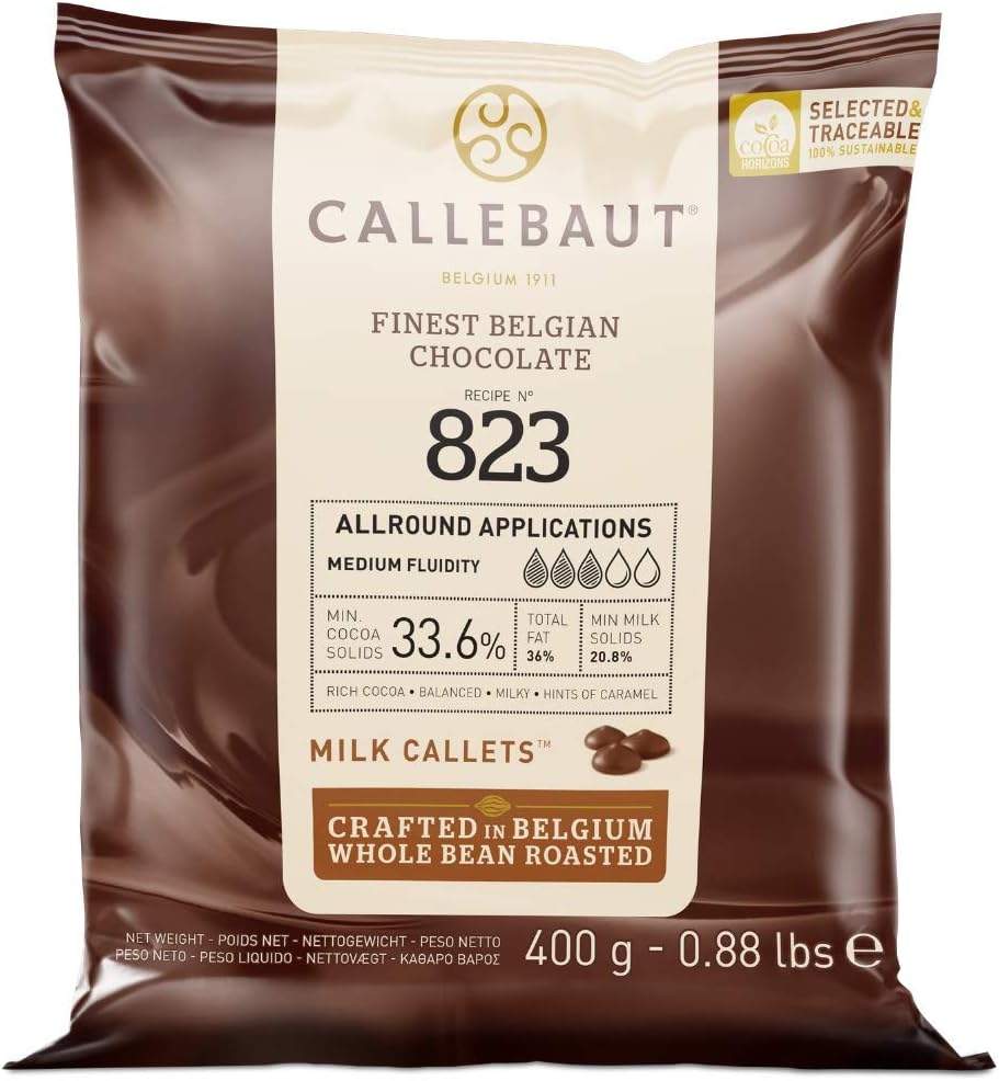 Czekolada mleczna CALLEBAUT Receipe No. 823