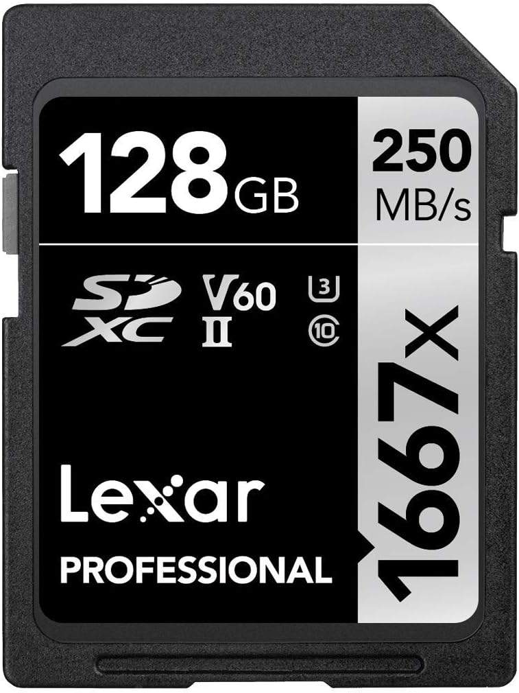 Lexar Professional 1667x 128 GB SD Karta