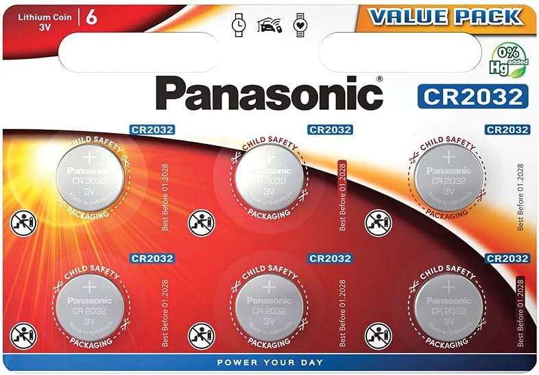 Baterie Panasonic CR2032 – niezawodne zasilanie