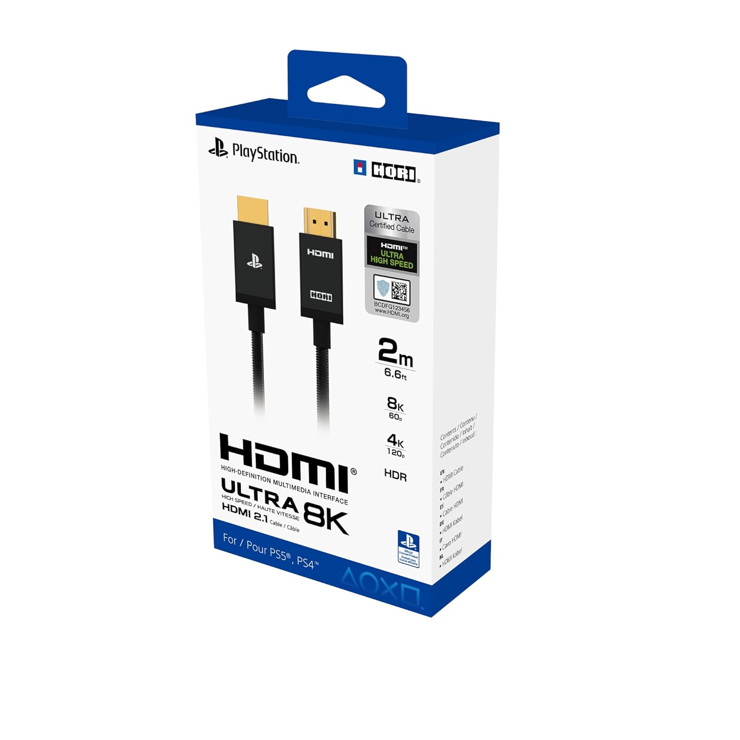 Kabel HDMI HORI SPF-014U – widok pierwszy