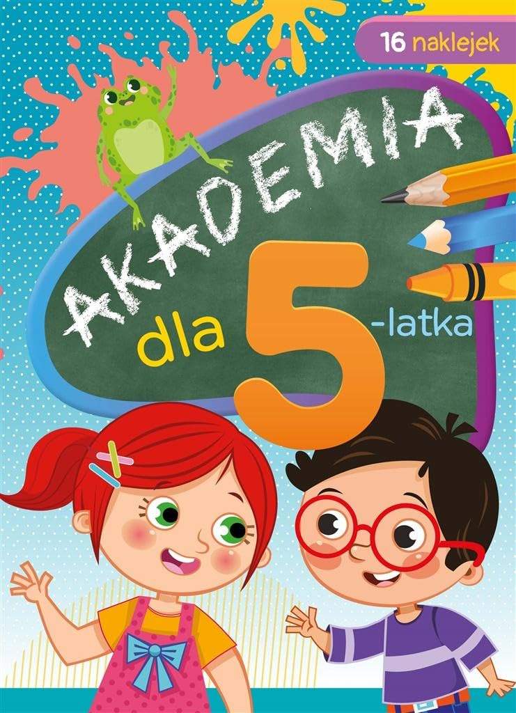 Akademia dla 5-latka - edukacyjna książeczka