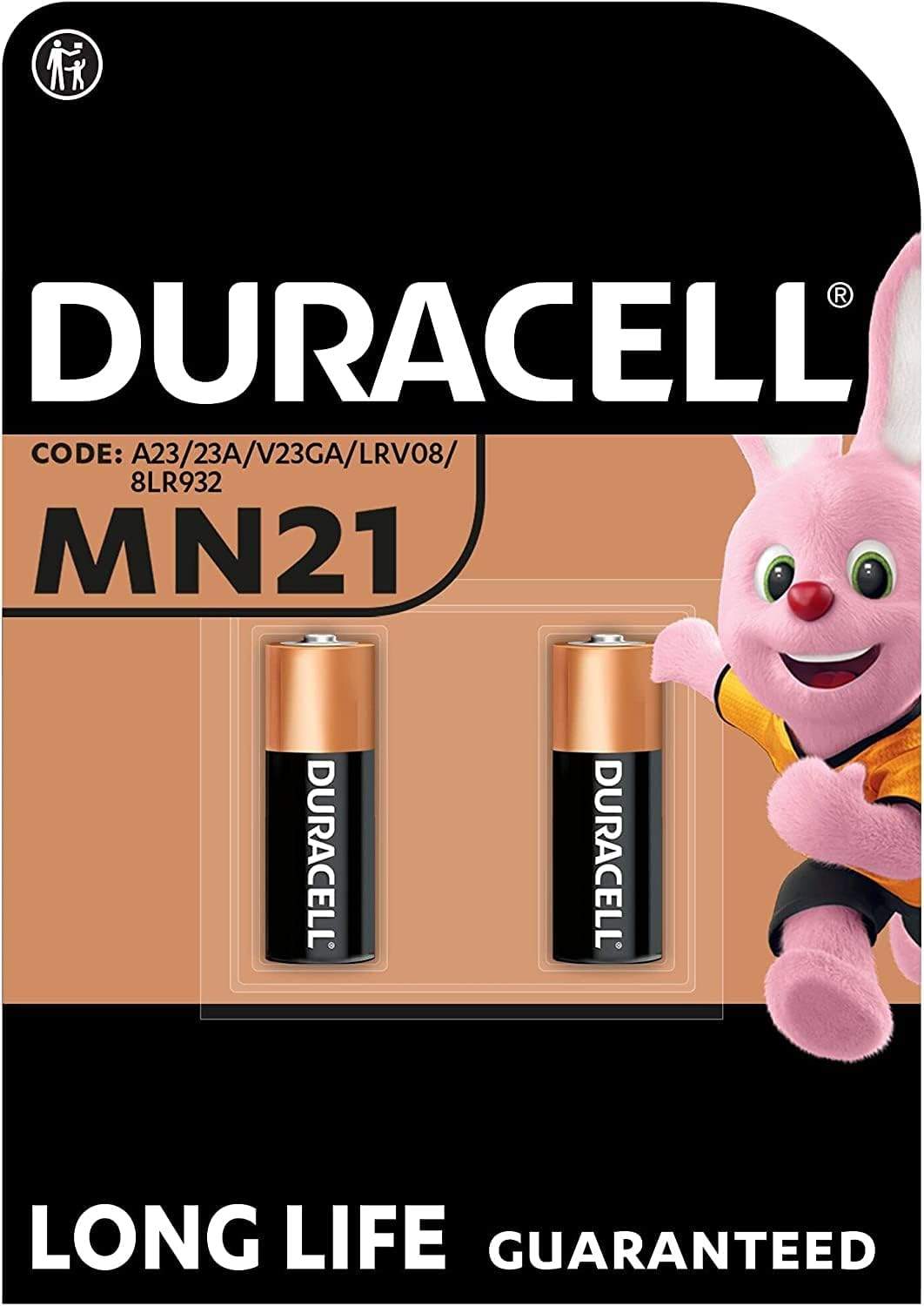 Opakowanie baterii Duracell MN21 A23