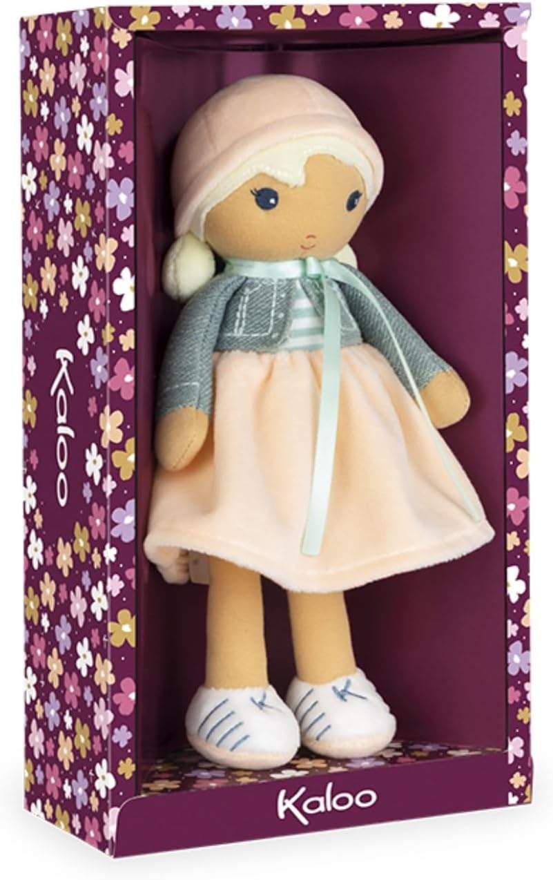 Lalka Tendresse Chloe K Doll z brzoskwiniową spódniczką