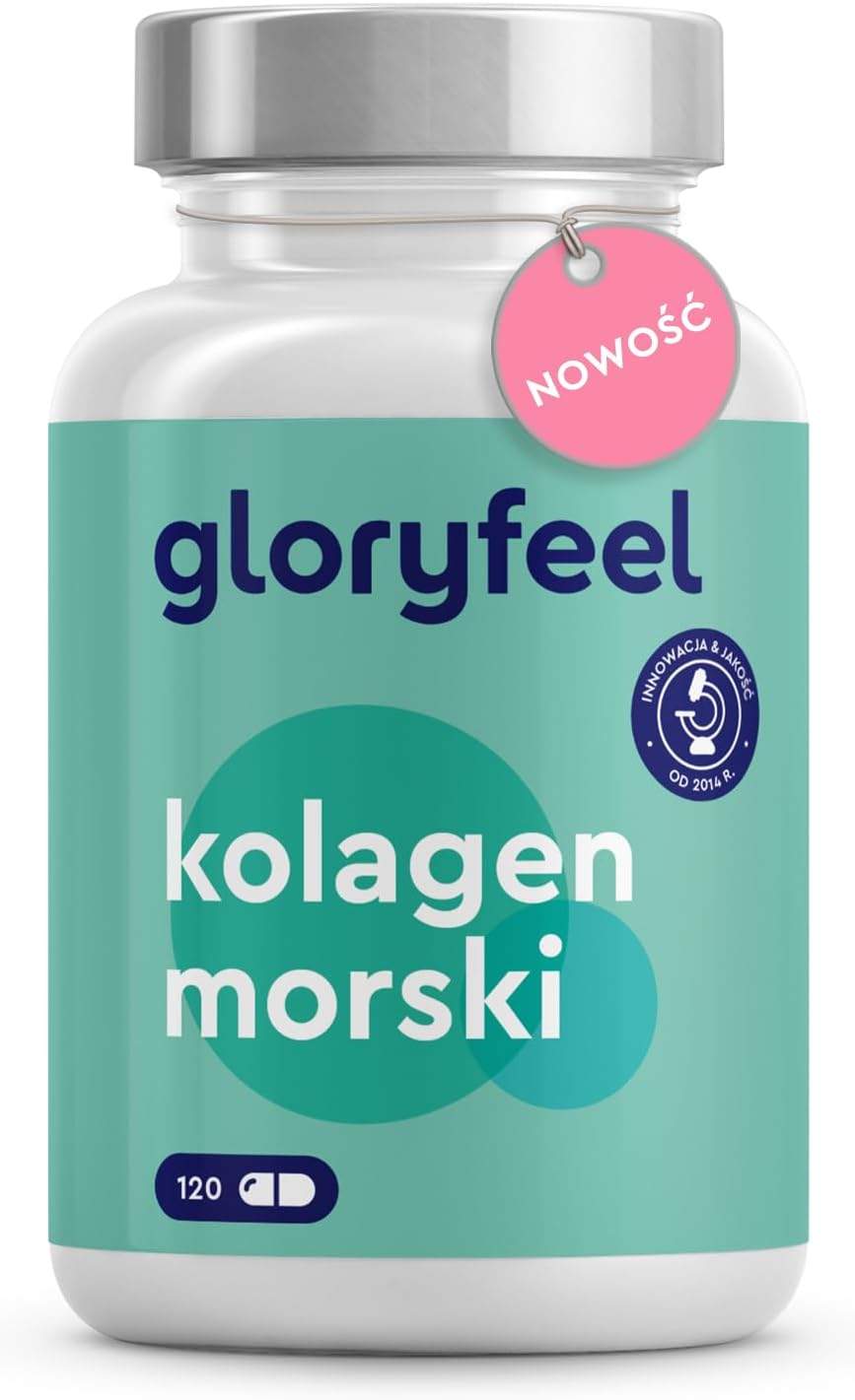 Kapsułki z kolagenem morskim Gloryfeel