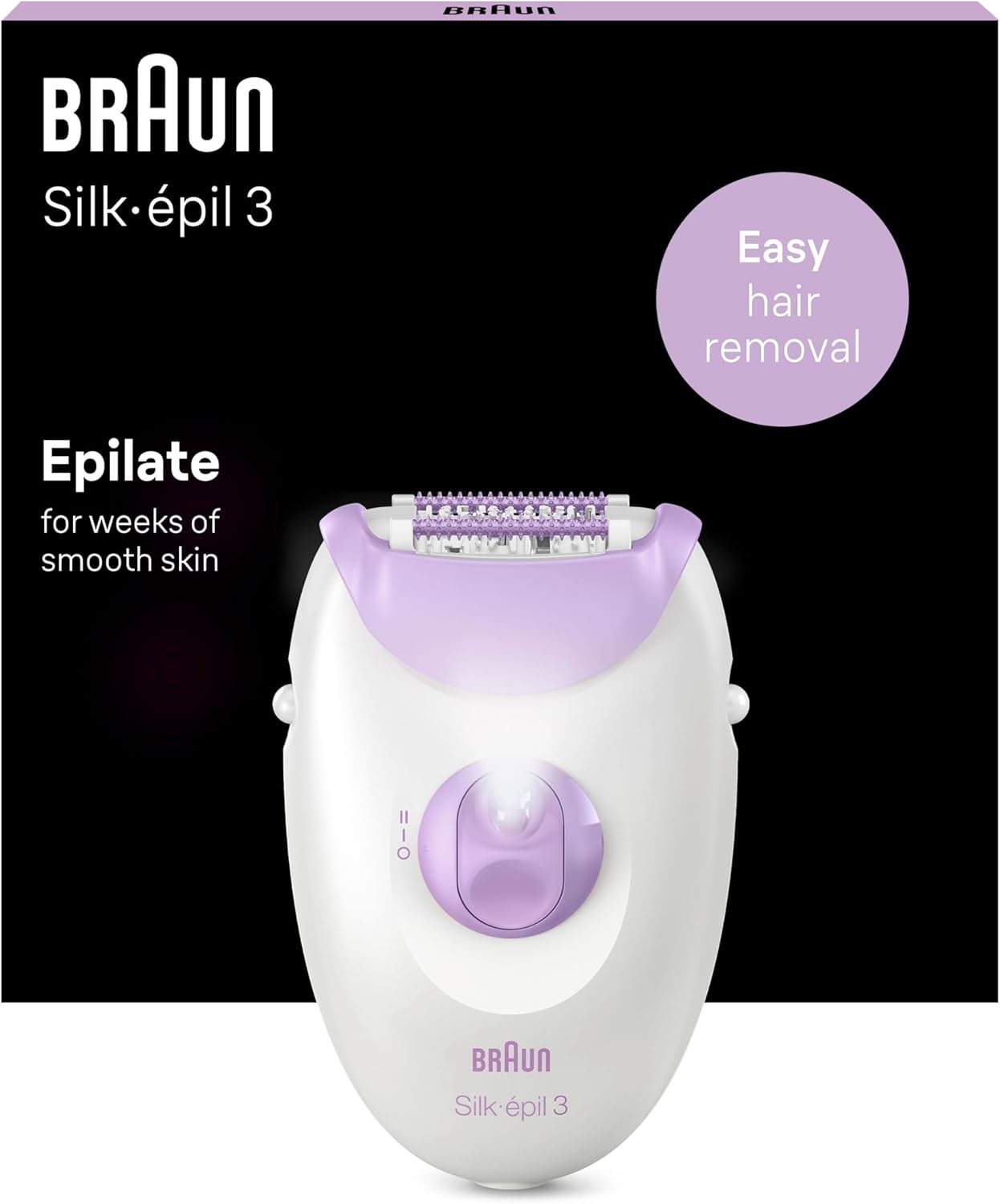 Depilator Braun Silk-épil 3-170 w akcji