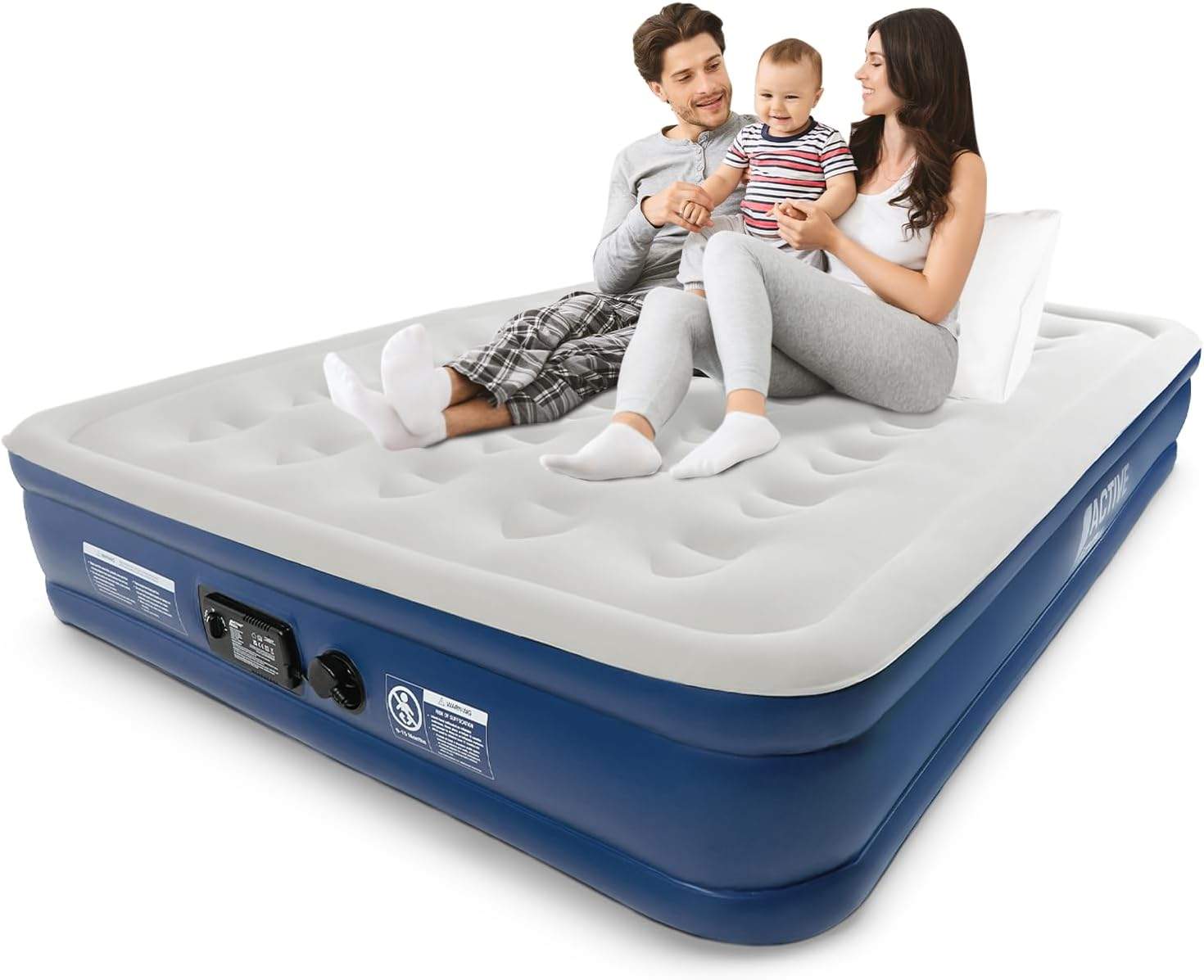 Active Era Premium King Size Air Bed - Widok z boku