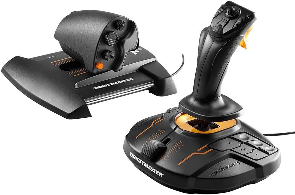 Thrustmaster T16000M FCS Hotas - widok zestawu