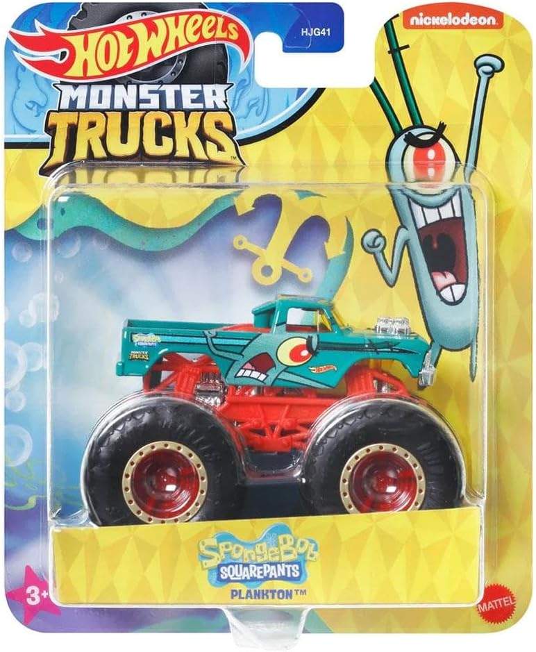 Monster Truck Hot Wheels Plankton