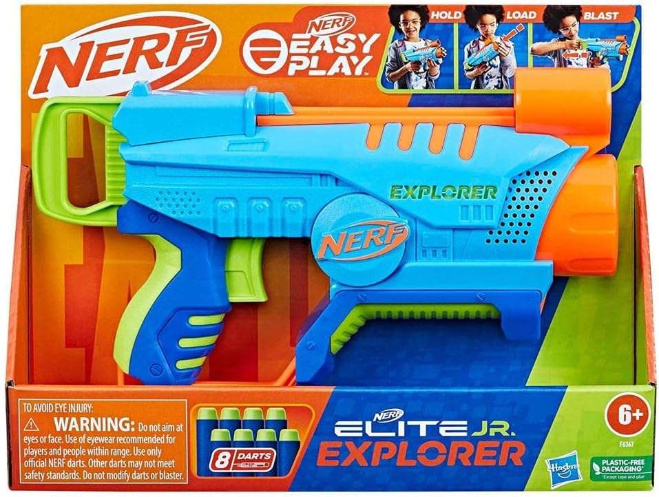 Wyrzutnia Nerf Elite Jr Explorer – Idealna Zabawka dla Dzieci